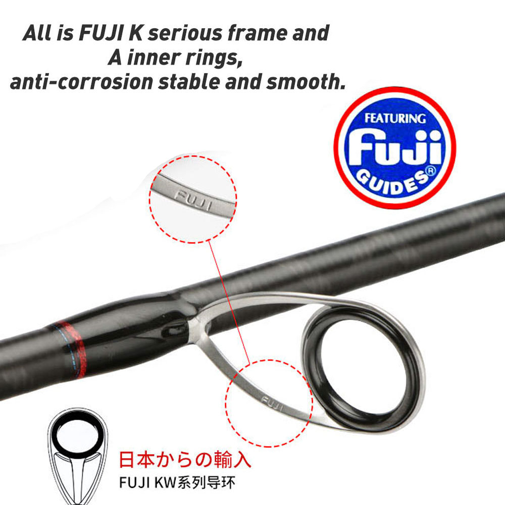 Vara de pesca de 2.59m ML M Eg - Fishing Rod Surf avaliação e preço