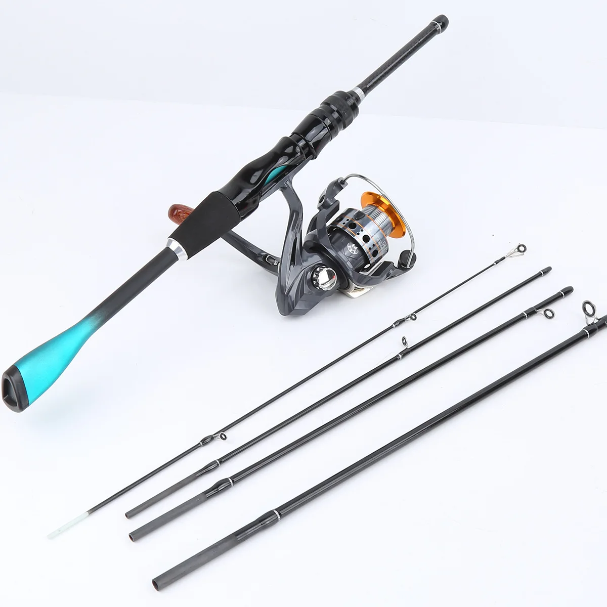 Vara de pesca de 1,8 m em fibr - Fishing Rod Carbon Fiber avaliação e preço