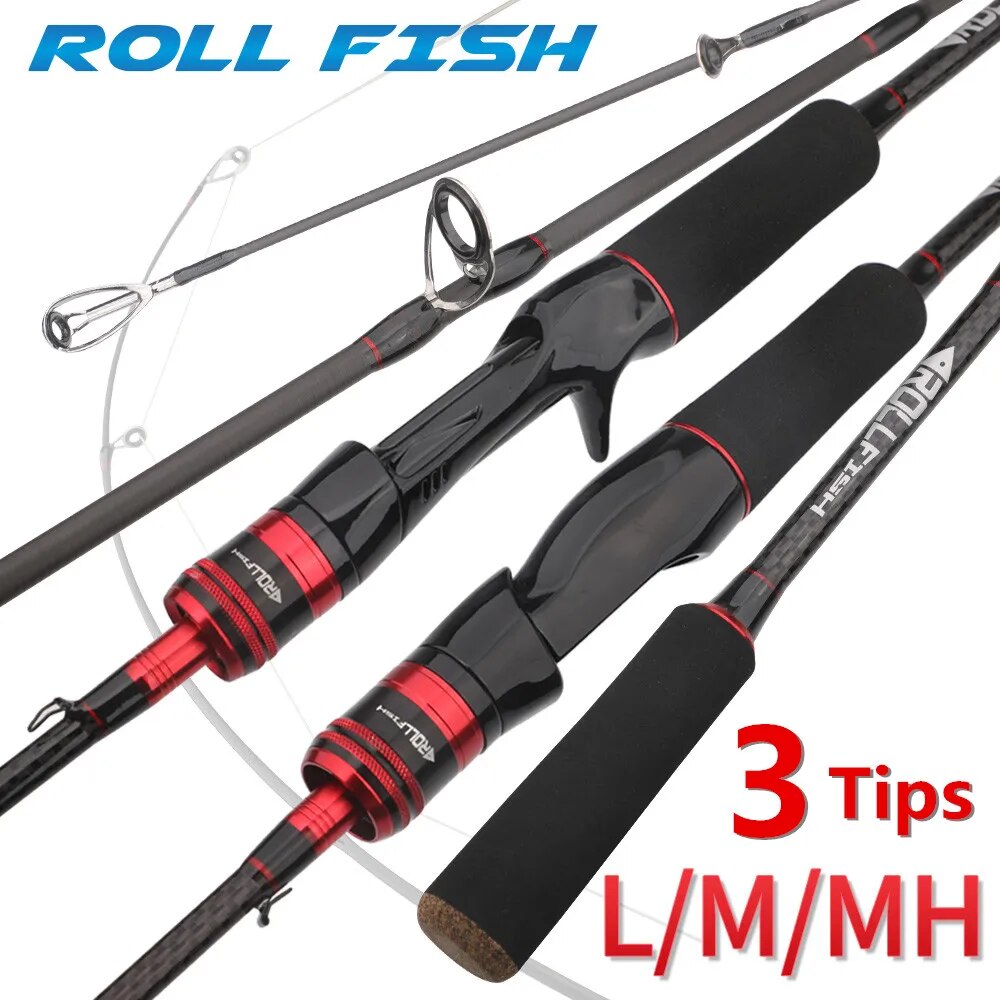 Rollfish 3 dicas de potência l - Fishing Rod Carbon Fiber avaliação e preço