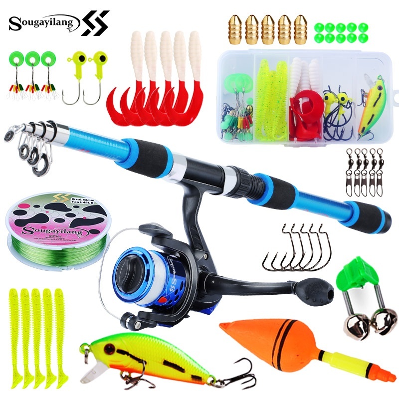 Sougayilang conjunto de vara d - Fishing Rod Combo avaliação e preço