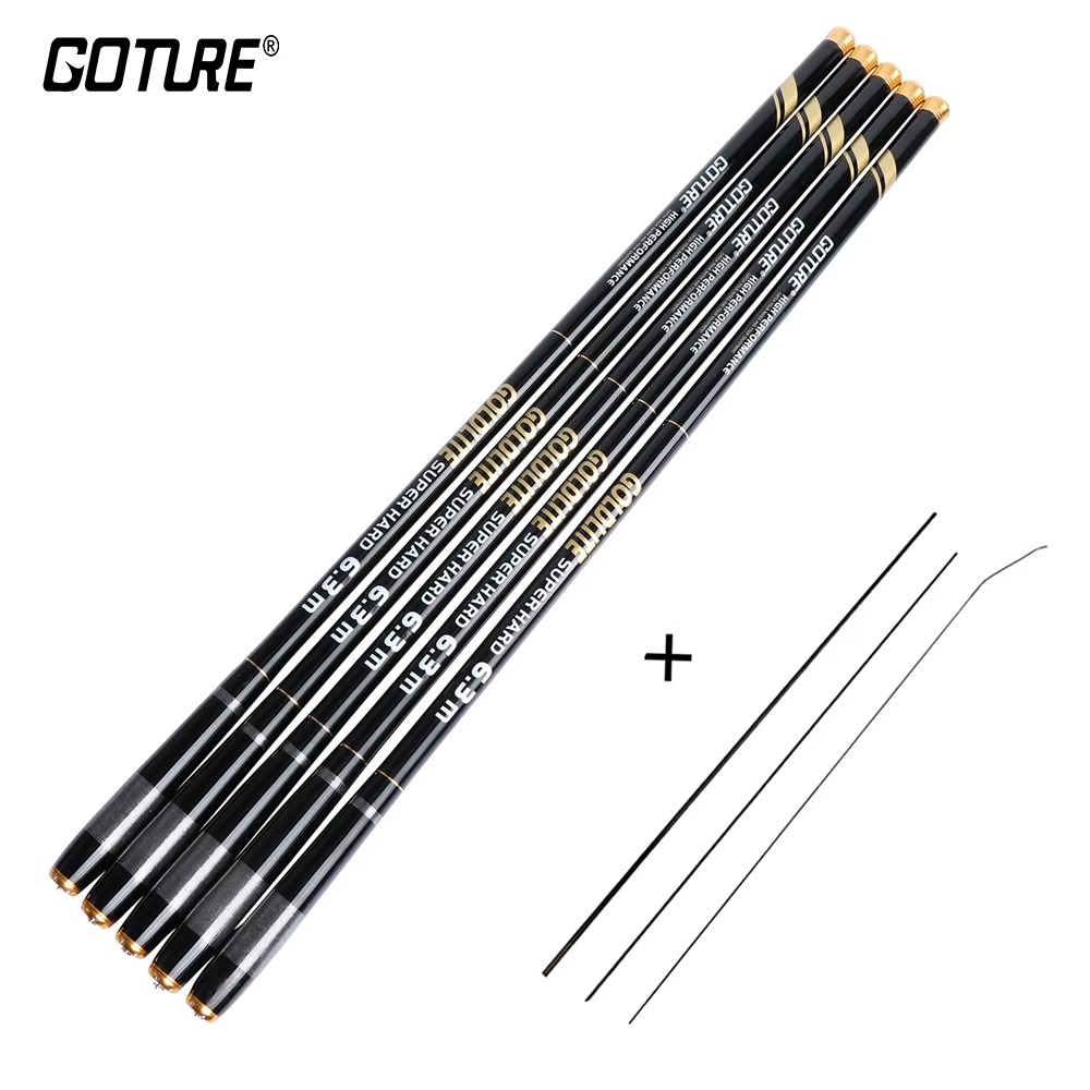 Vara de Pesca Telescópica Gotu - Fishing Rod Carbon Fiber avaliação e preço